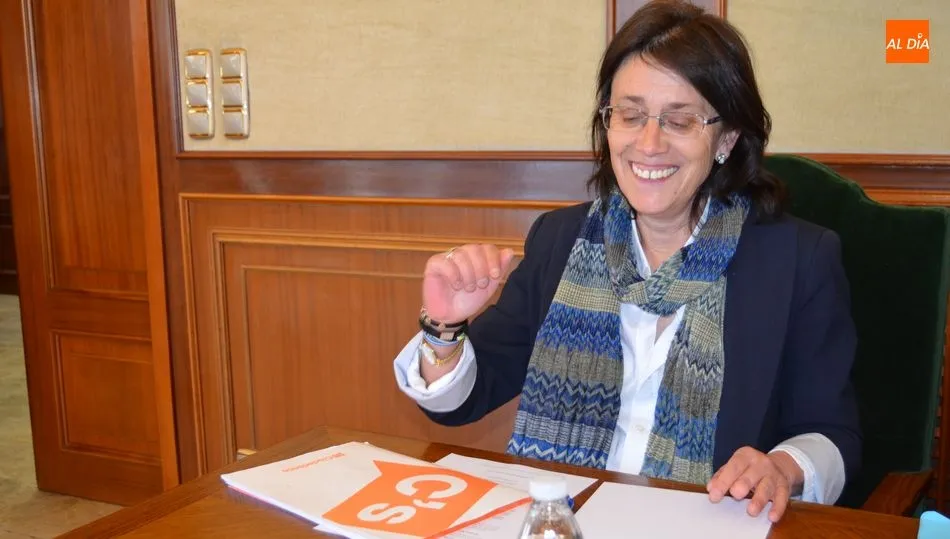 Francisca Andrés, representante de Ciudadanos en el Ayuntamiento de Béjar
