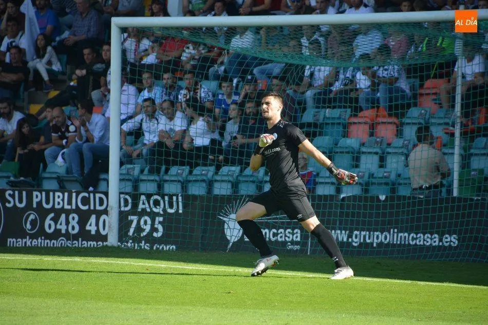 Sotres, con el Salamanca UDS