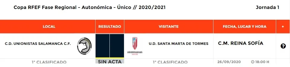 Foto 2 - El Unionistas &ndash;&nbsp;Santa Marta de la semifinal charra de la Copa RFEF, en el Reina Sof&iacute;a