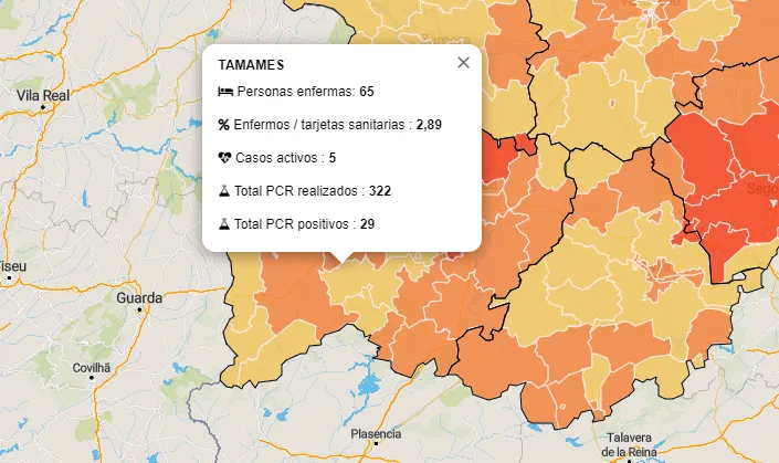 Tres positivos más en las estadísticas repartidos por 3 zonas básicas de salud diferentes  