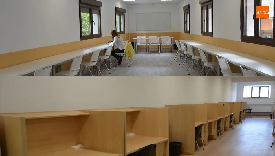 Foto superior Casa del Estudiante, foto inferior Studi@24h