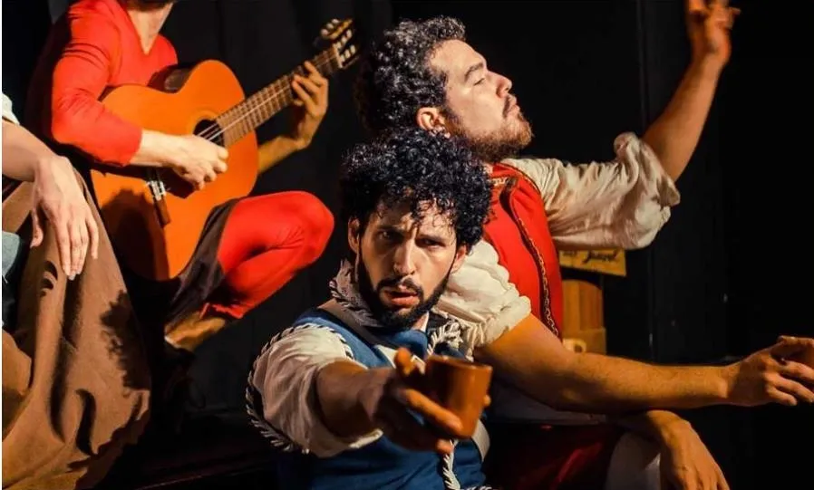 Una de las escenas de Carnaval Barroco, la obra que podrá verse el domingo, a las 18.00 horas, en el Patio Chico