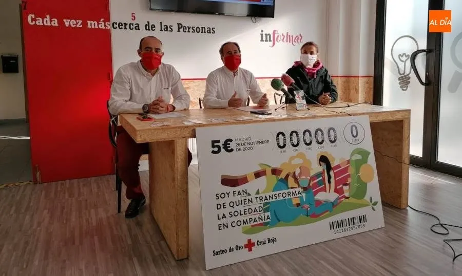 Foto 2 - Cruz Roja Salamanca anima a participar en el Sorteo de Oro para continuar con su labor social