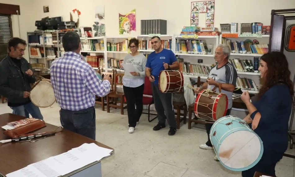 Taller de Gaita y Tamboril en Martín de Yeltes