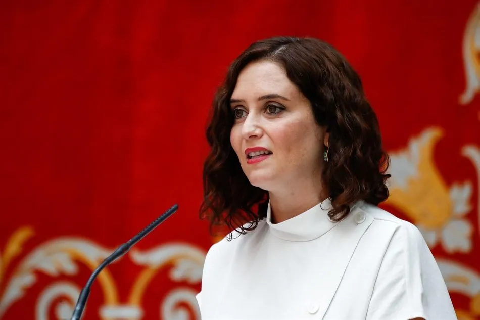 La presidenta de la Comunidad de Madrid, Isabel Díaz Ayuso