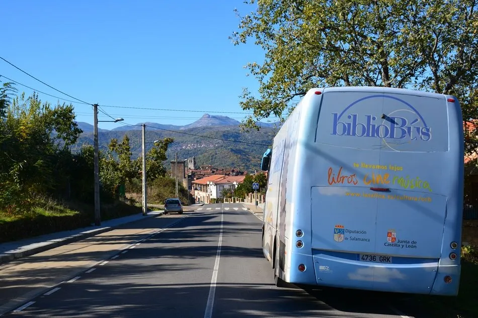 El Bibliobús de la Diputación de Salamanca