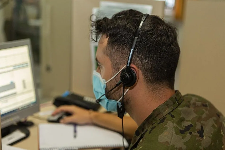 Rastreador del Ejército de Tierra. Foto: EP