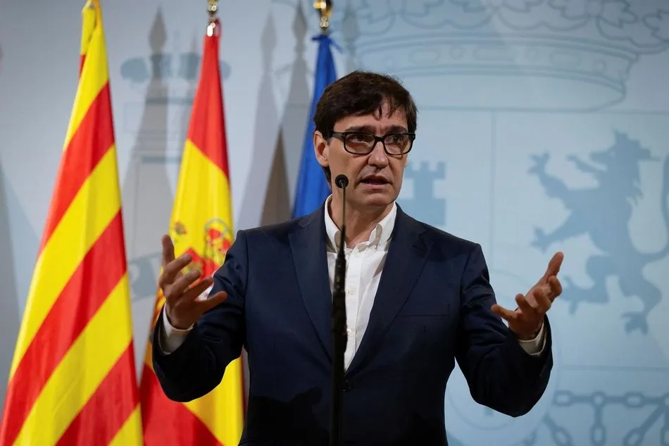 El ministro de Sanidad, Salvador Illa. Foto: EP