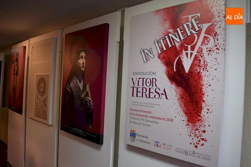 Foto 5 - La exposici&oacute;n &lsquo;V&iacute;tor Teresa in Itinere&rsquo;, de nuevo en Alba de Tormes