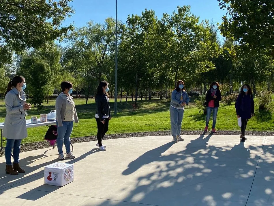 Foto 3 - Los alumnos del IES V&iacute;a de la Plata inician el curso con la jornada de bienvenida