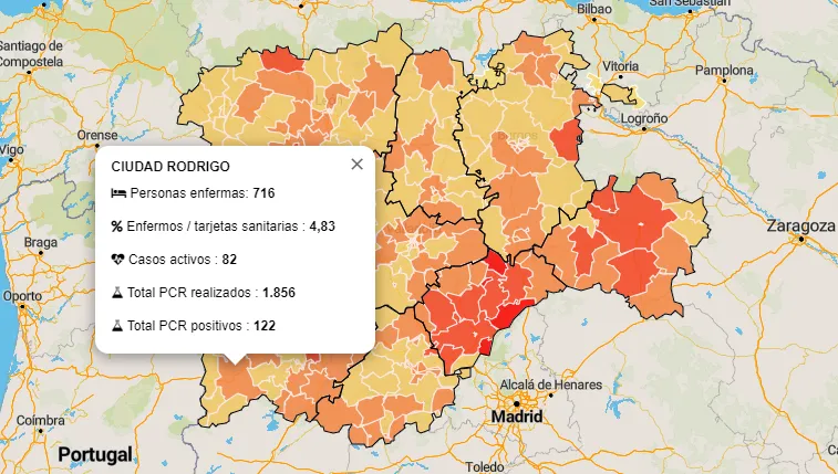 Segunda jornada consecutiva sin nuevos positivos por PCR, aunque los casos activos siguen subiendo  