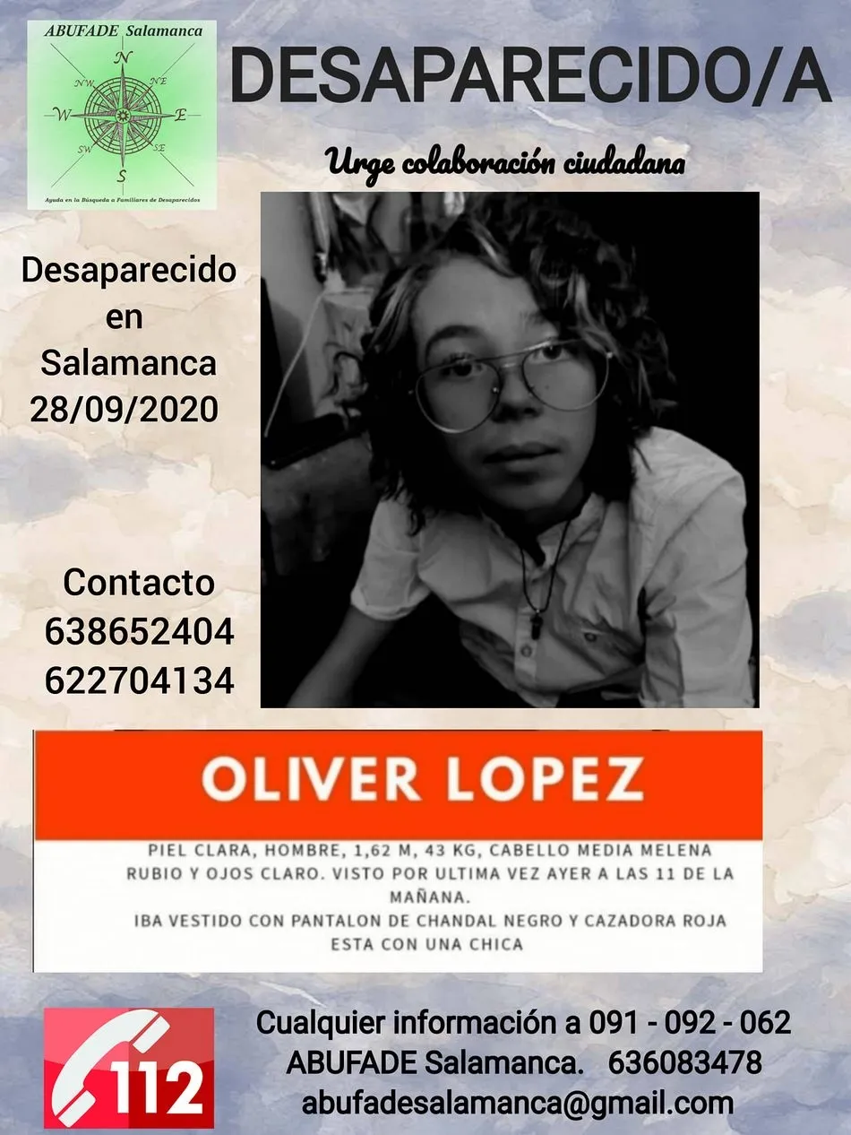 Foto 2 - Desaparecido un ni&ntilde;o de 12 a&ntilde;os en Salamanca