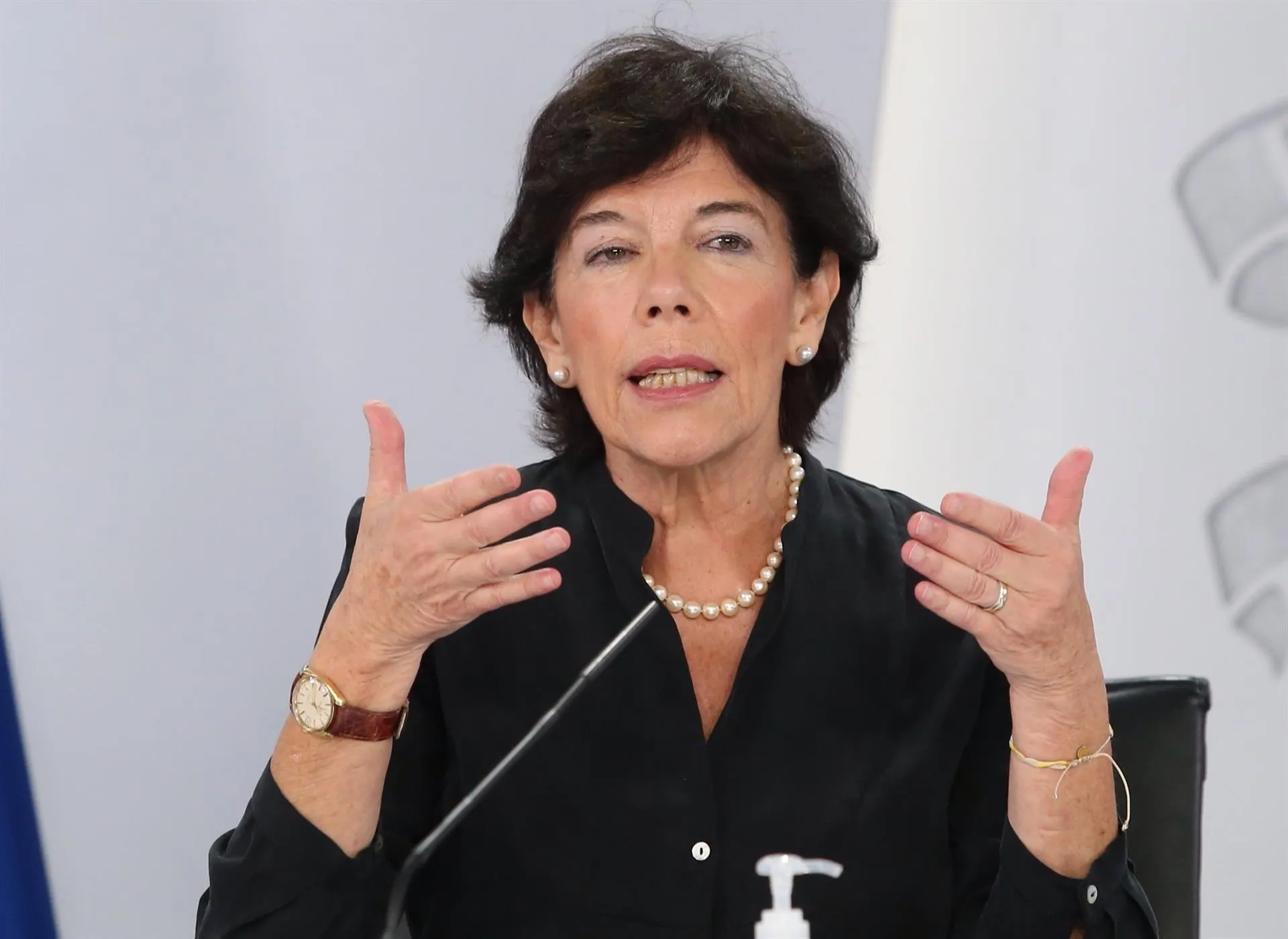 La ministra de Educación y Formación Profesional, Isabel Celaá. EP