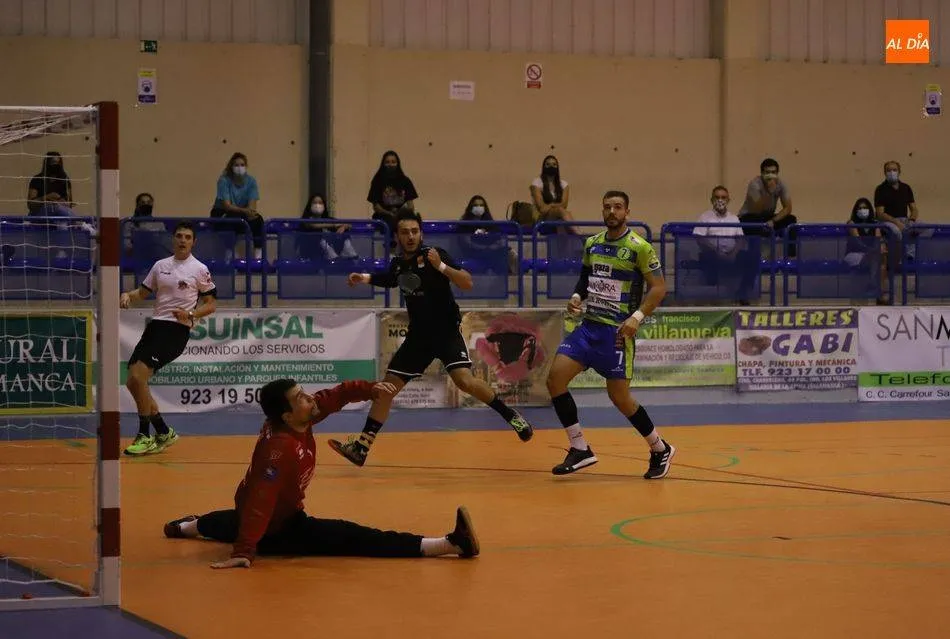 Un partido del BM Salamanca