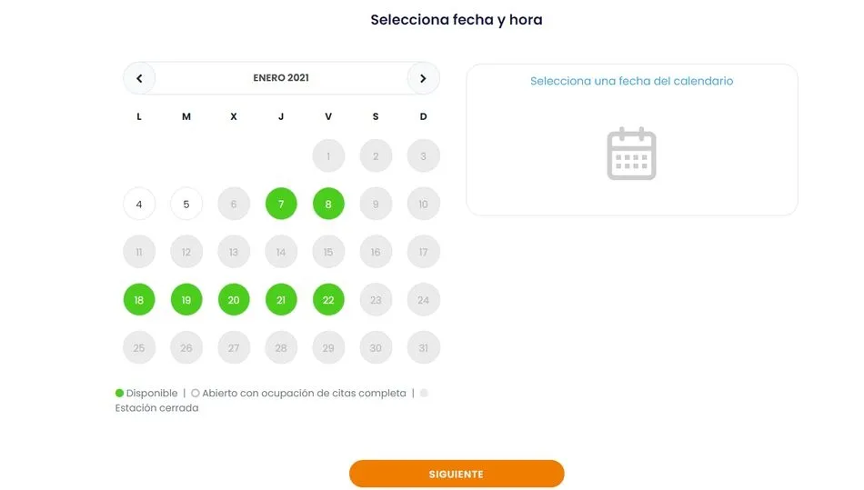 Itevelesa tiene cubierto hasta el 7 de enero las fechas disponibles para pasar ITV en Vitigudino
