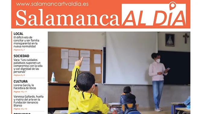Este jueves sale a la calle en número de octubre del periódico en papel SALAMANCA AL DÍA
