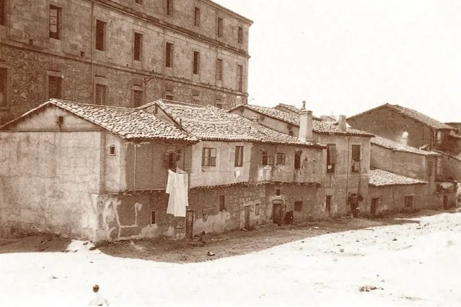 Calle de La Alberca, desaparecida con la construcción de la Gran Vía