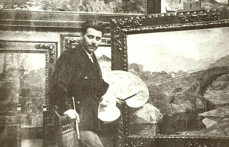 Foto 2 - Francisco N&uacute;&ntilde;ez Losada, el pintor de Candelario