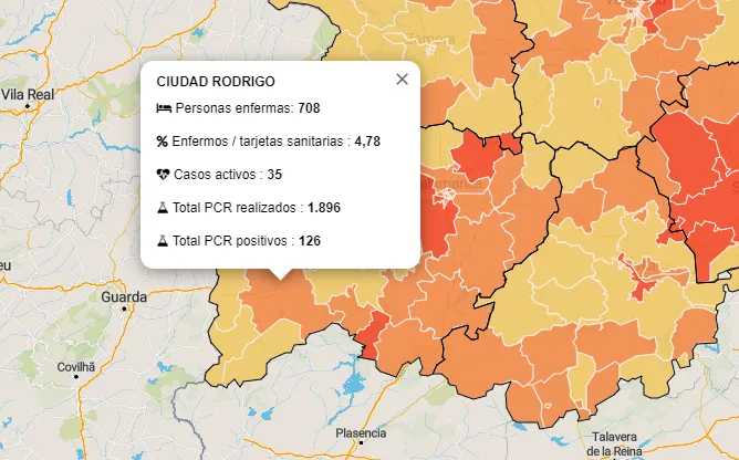 Ocho positivos más provocan que se supere la barrera de los 300 positivos por PCR en la comarca  