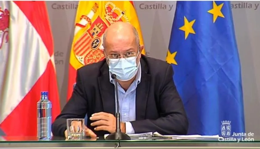 El vicepresidente de la Junta de Castilla y León, Francisco Igea