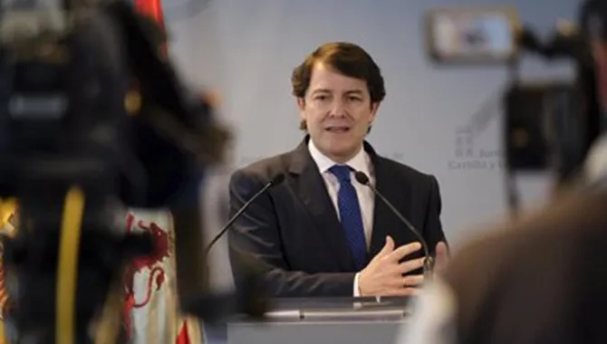 El Presidente de la Junta de Castilla y León, Alfonso Fernández Mañueco. JCyL