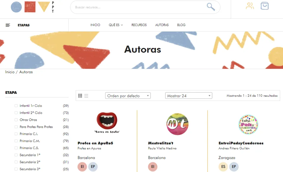 Foto 4 - Nace Profes Papel Tijera, la nueva plataforma de recursos educativos de profes y para profes  