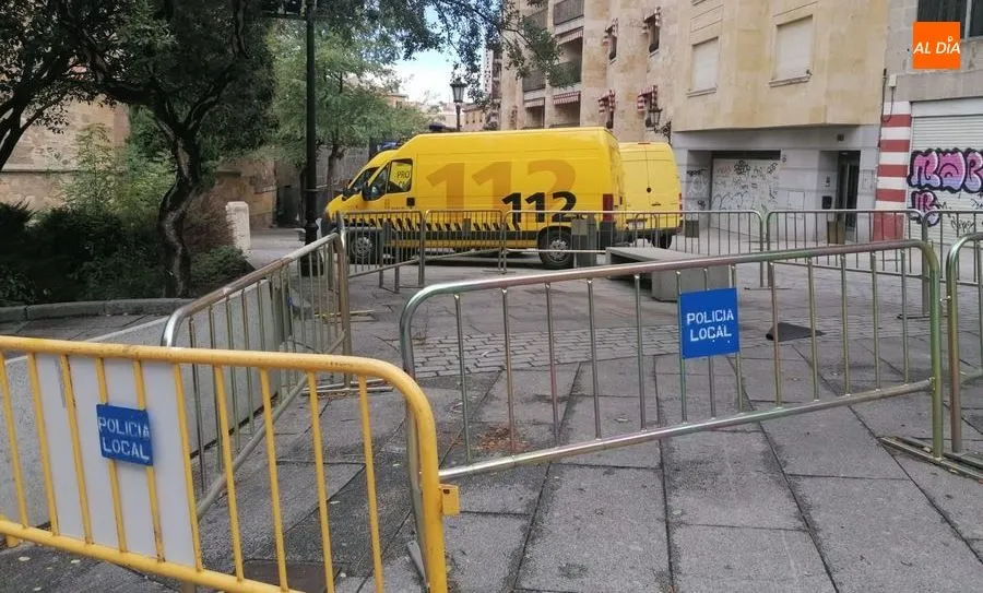 Foto 2 - Suspendida la instalaci&oacute;n de una carpa para pruebas COVID junto al centro de salud Filiberto...
