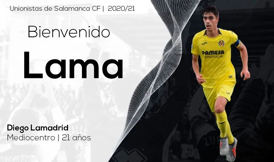 Unionistas anuncia el fichaje del mediocentro Lama