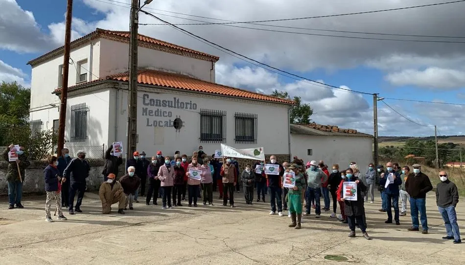 Concentración en El Bodón