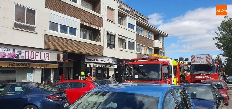 Foto 4 - Susto en Tejares por el incendio en un conocido restaurante asador