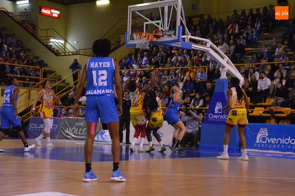 Hayes, en un partido anterior