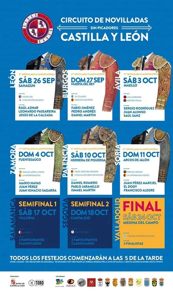 Villoría acogerá dos novilladas en octubre  