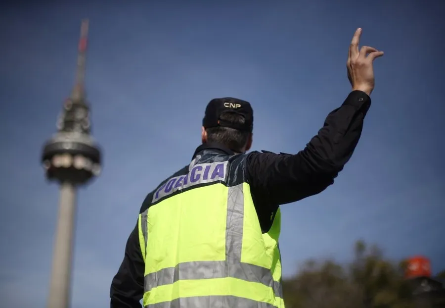 Agente de la Policia en Madrid. Foto EP