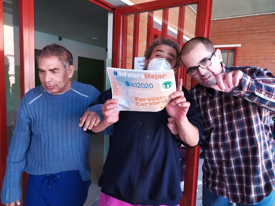 Foto 4 - Personas con par&aacute;lisis cerebral de Salamanca reivincidican sus derechos