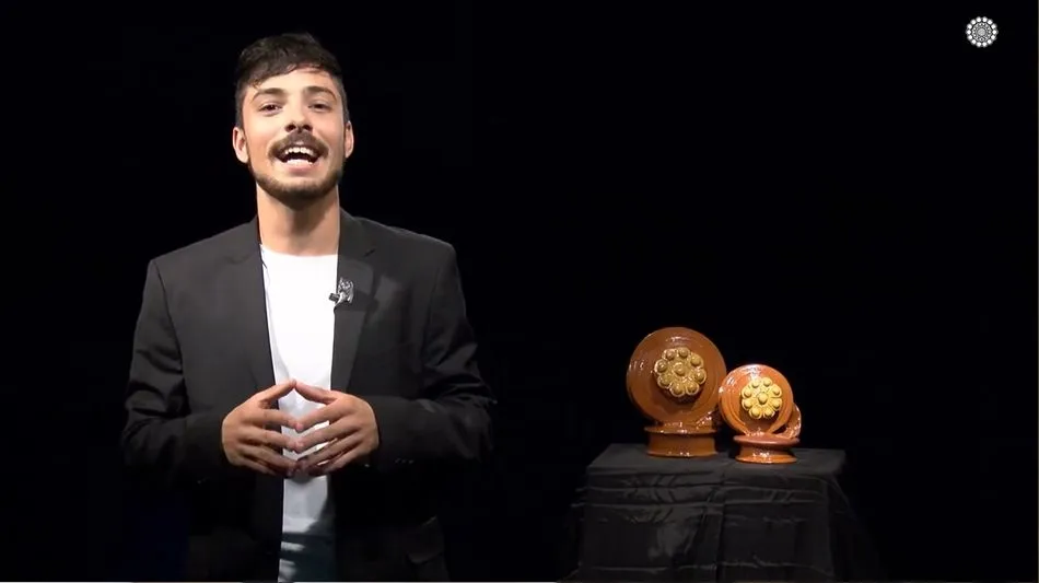 El presentador de la gala, Marcos Munilla