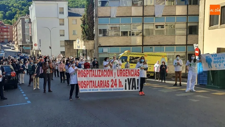 Concentración a las 12 de la mañana ante las puertas del Hospital de Béjar