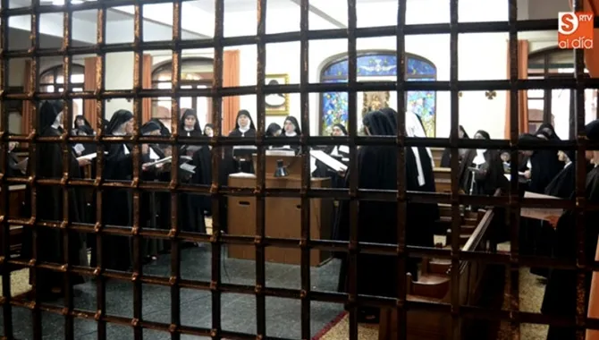 Imagen del convento de las clarisas en Cantalapiedra