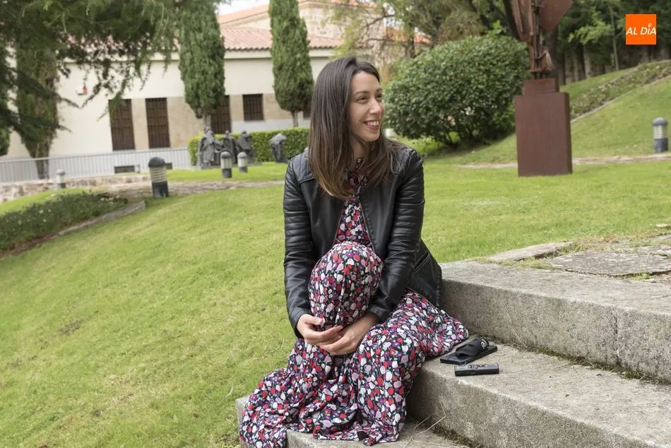 Vanessa Gallardo, responsable de los talleres de la Fundación Venancio Blanco | FOTOS: Carmen Borrego