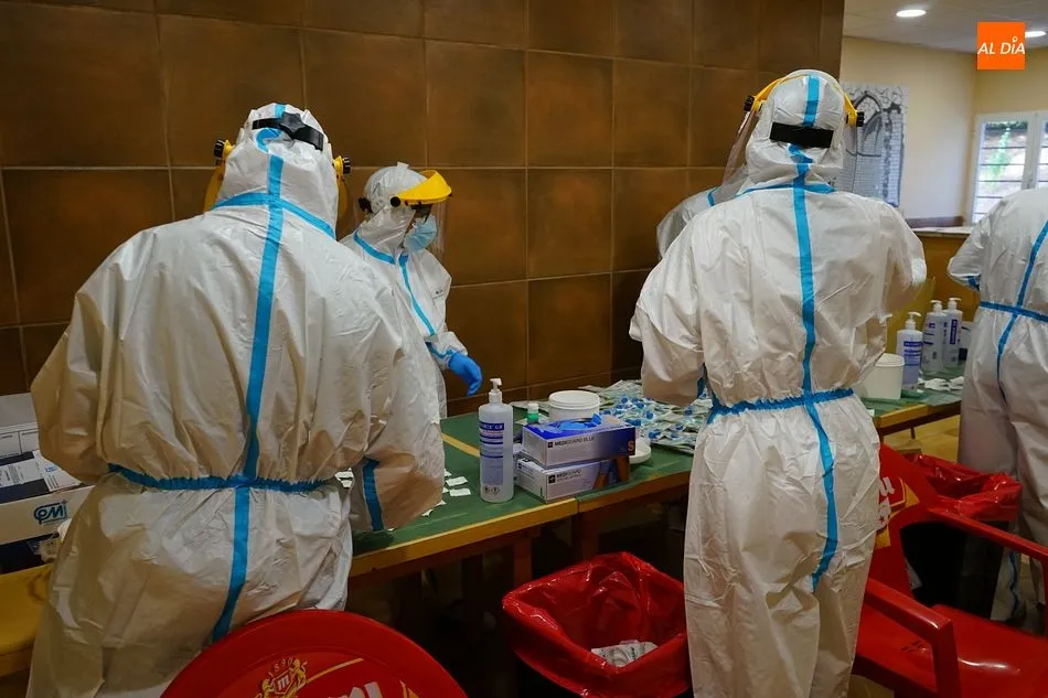 Foto 3 - 250 trabajadores de Guijuelo se someten a pruebas PCR