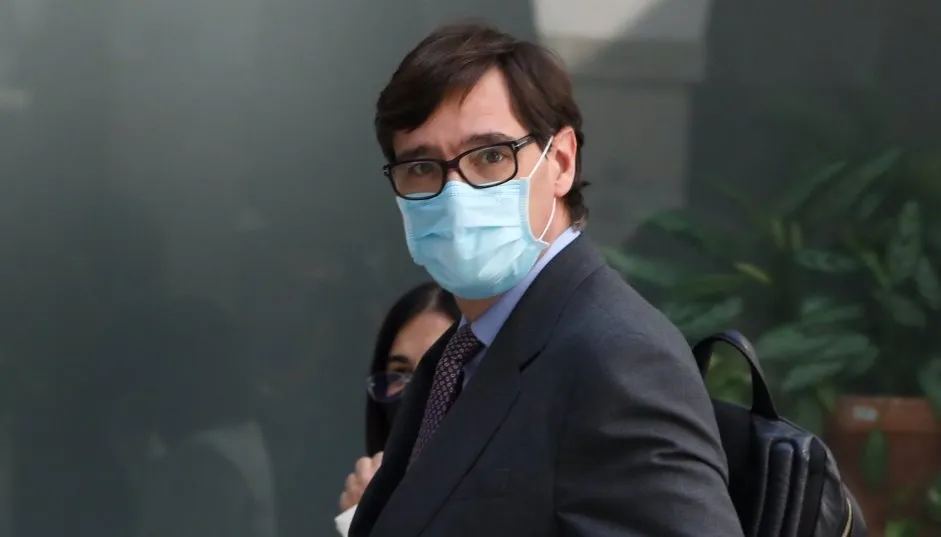 El ministro de Sanidad, Salvador Illa. Foto M.FERNÁNDEZ. POOL - EP