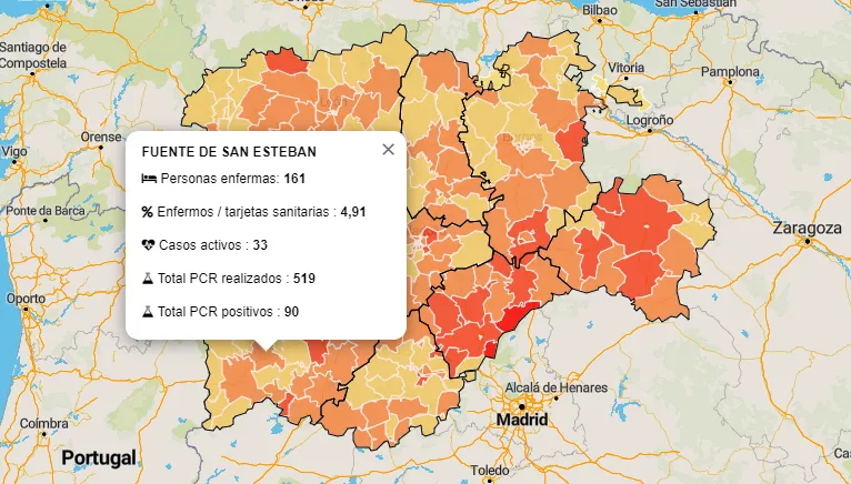 Momento delicado para la comarca al registrarse por 2º día consecutivo 9 positivos más  