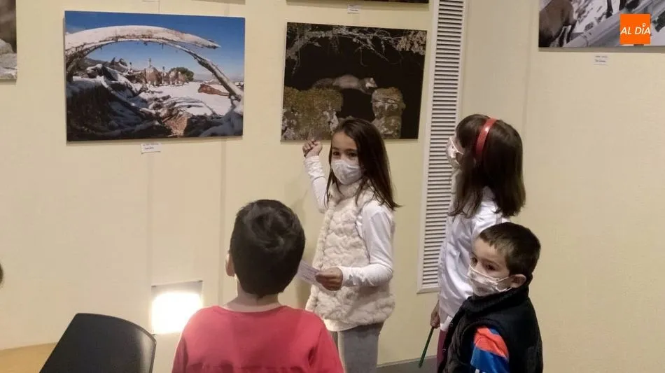 Foto 7 - Los ni&ntilde;os disfrutan de las actividades de oto&ntilde;o del Torre&oacute;n de Sobradillo