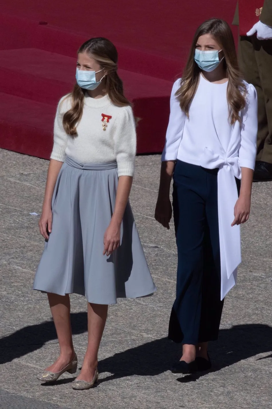 Foto 4 - Los Reyes, la Princesa Leonor y la Infanta Sof&iacute;a presiden el d&iacute;a m&aacute;s sobrio de las Fuerzas...