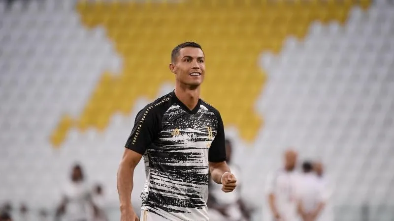 Crisitano, con la Juventus