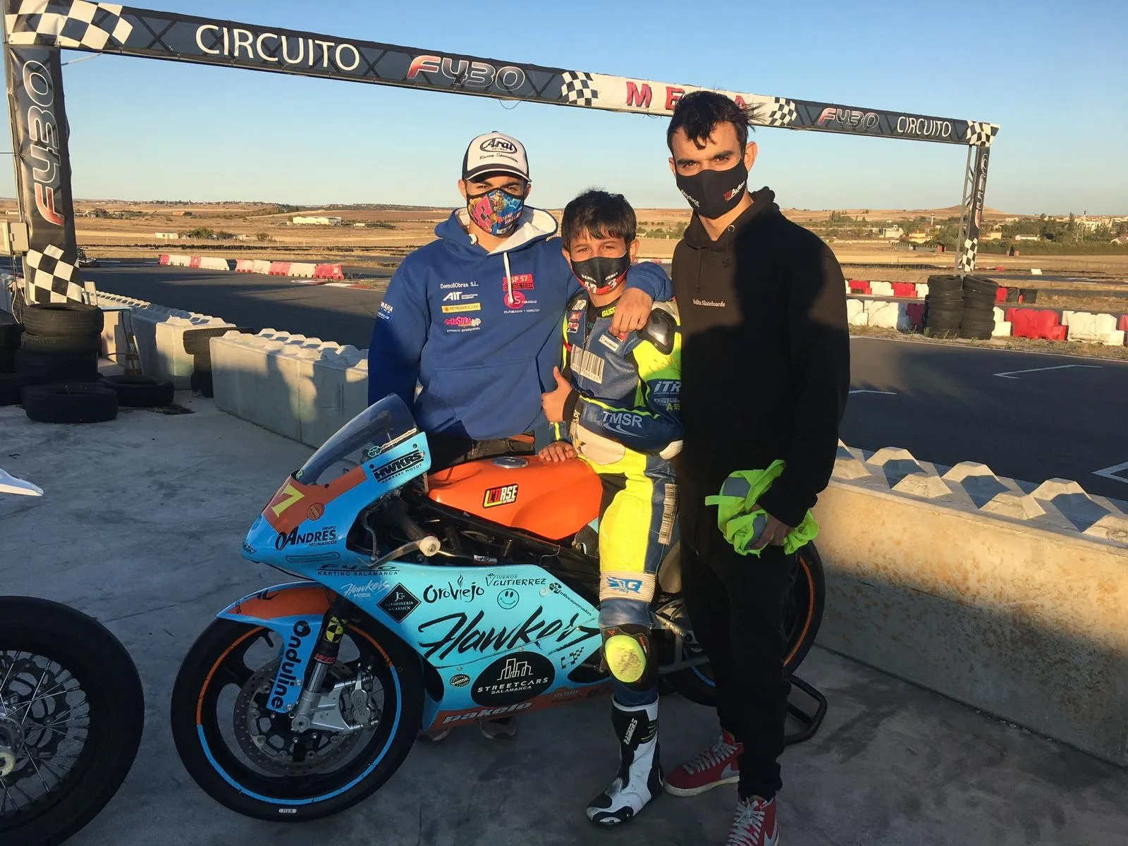 Verdugo, durante el evento