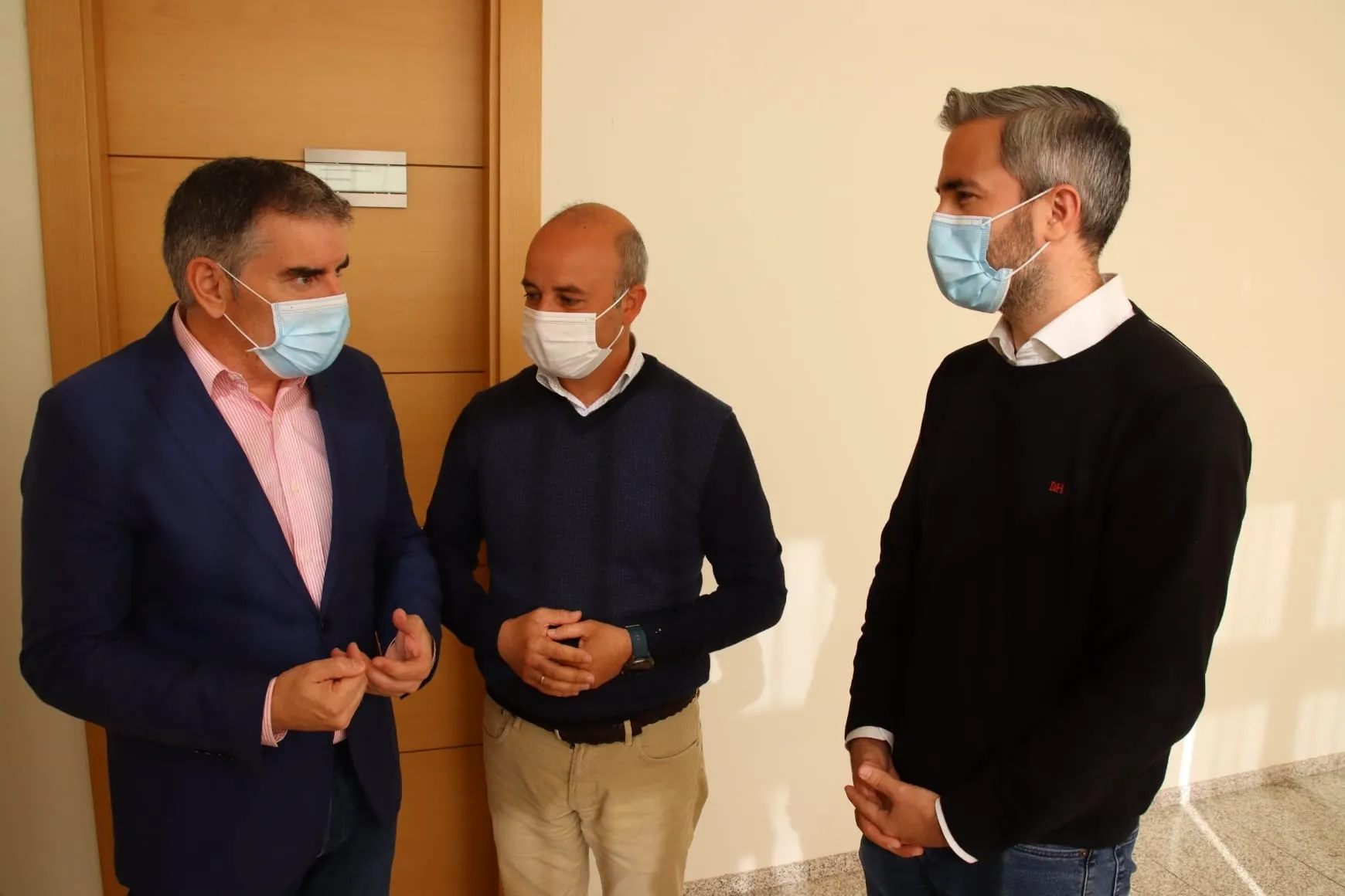 David Castaño, Benjamín Castro y David Molledo