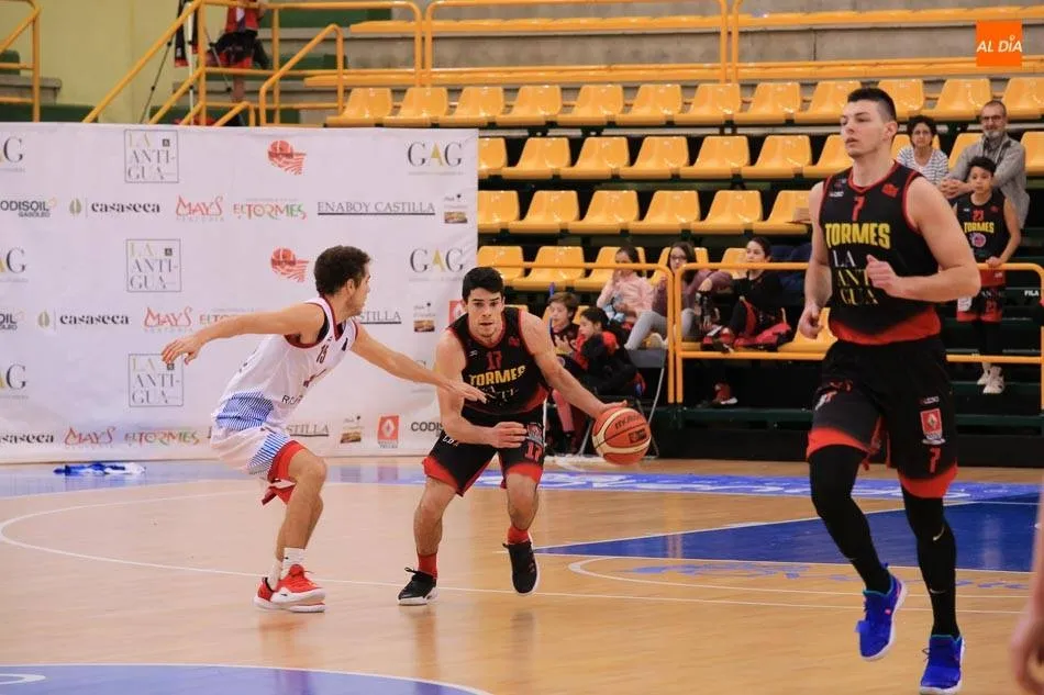 CB Tormes durante un partido. Archivo