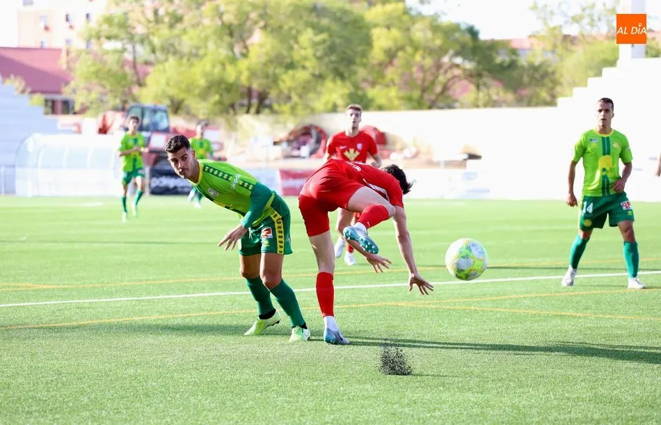 Aythami, durante un encuentro con Unionistas, en el Reina Sofía