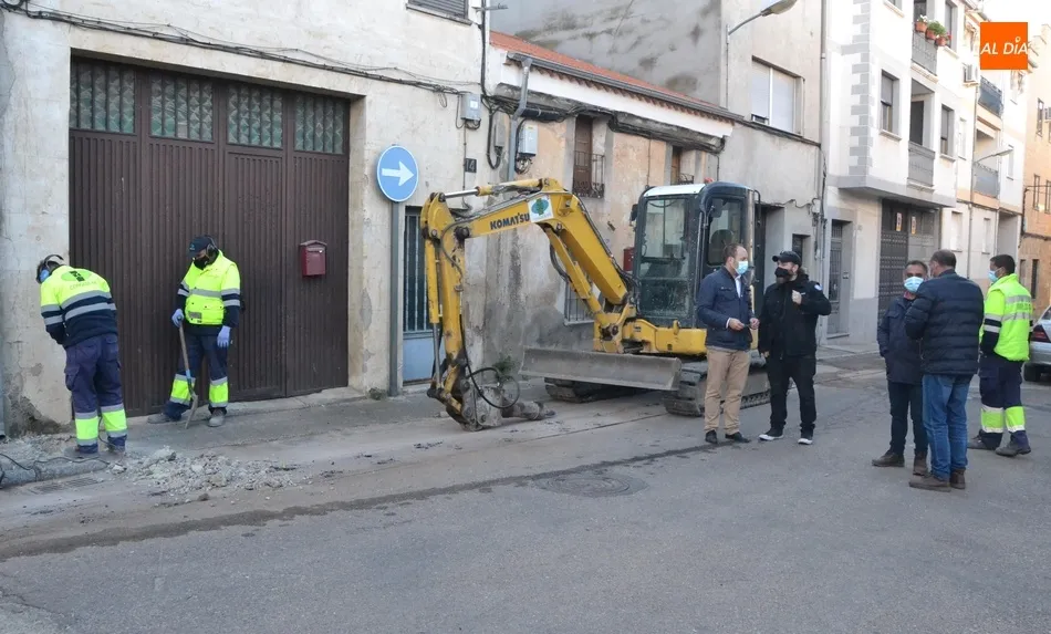 Arrancan las obras de renovación de la calle Fray Diego  