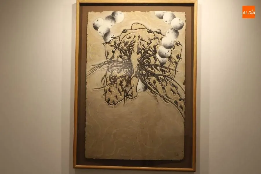 Foto 10 - Una exposici&oacute;n en La Salina recorre la trayectoria del artista Jos&eacute; Fuentes